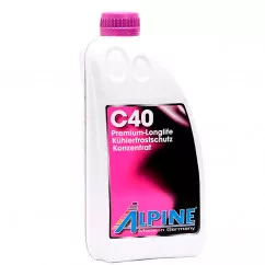 Антифриз Alpine Premium C40 -80°C фиолетовый 1,5л