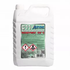 Антифриз Alpine G11 -36 ° C зелений 5л (RM 1145G-5)