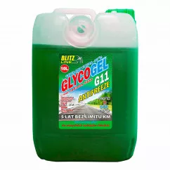Антифриз Blitz Line Glycogel G11 -37°C зелений 10л