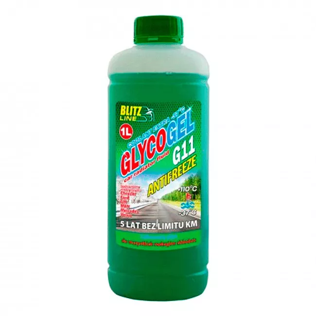Антифриз Blitz Line Glycogel G11 -37°C зеленый 1л (BioLine Poland) (28881) Антифриз Blitz Line Glycogel G11 -37°C зеленый 1л (BioLine Poland) (28881)
