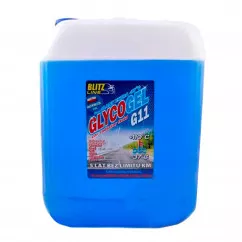 Антифриз Blitz Line Glycogel G11 -37°C синий 10л