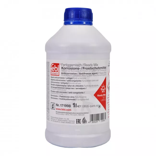 Антифриз Febi Bilstein G11 -35°C синій 1л (171998) Антифриз Febi Bilstein G11 -35°C синій 1л (171998)