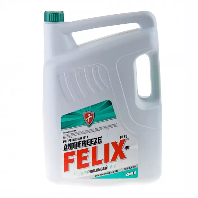 Антифриз Felix Prolonger G11 -40°C зеленый 10л Антифриз Felix Prolonger G11 -40°C зеленый 10л