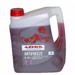 Антифриз Azmol G12+ -40°C червоний 4л