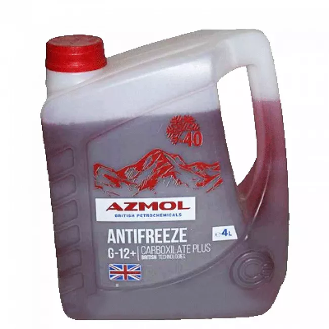 Антифриз Azmol G12+ -40°C красный 4л Антифриз Azmol G12+ -40°C красный 4л
