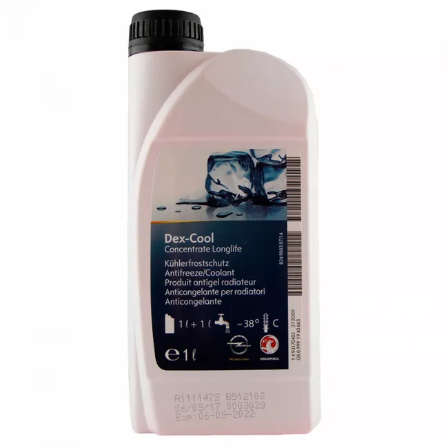 Антифриз General Motors Dex-Cool Longlife G12 -38°C червоний 1л