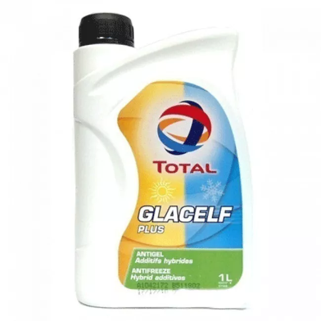 Антифриз Total Glacelf Plus G11 -37°C синий 1л (172772)