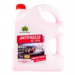 Антифриз Green Cool GC7010 BASF Carboxylate Long Life G12+ -40°C красный 5л