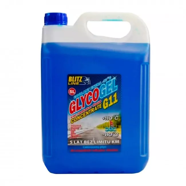 Антифриз Blitz Line Glycogel G11 -80°C синій 10л BioLine Poland (76687)