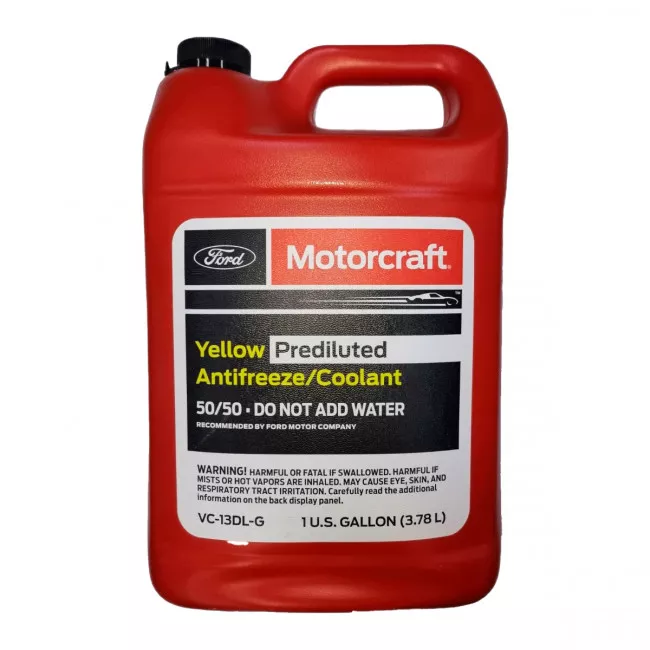 Антифриз Ford Motorcraft Yellow Prediluted Antifreeze/Coolant G13 -40°C жовтий 3,78л (VC13DLG)