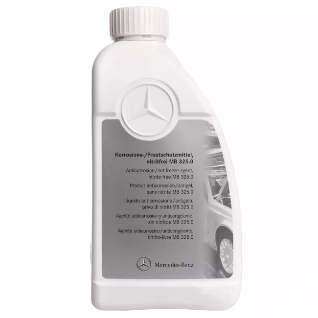 Антифриз Mercedes-Benz Frostschutzmit 325.5 -80°C синий 1л (A000989082520)