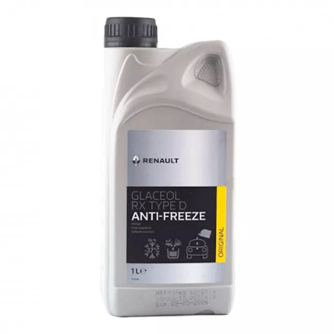 Антифриз RENAULT Glaceol RX Type D G11 -36°C зелёный 1л (7711428132)
