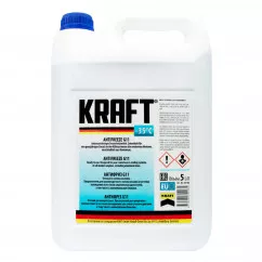 Антифриз Kraft G11 -35°C синий 5л (394134) (KF106)