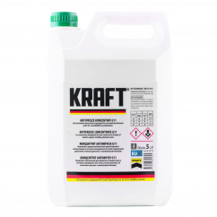 Антифриз Kraft G11 -80°C зеленый 5л (394325) (KF119)