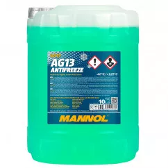 Антифриз Mannol Hightec AG13 -40°C зеленый 10л