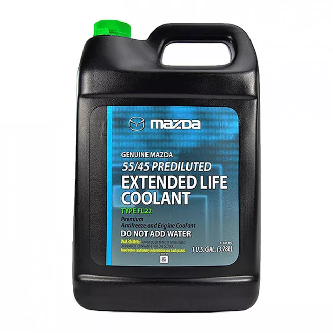 Антифриз Mazda FL22 Extended Life Coolant Premixed -40°C зелений 3,78л (000077508E20)