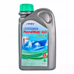 Антифриз МФК NordWay G11 -32°C зелений 1л (30813)