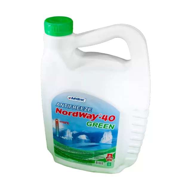 Антифриз МФК NordWay G11 -40°C зеленый 5л (30814)