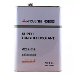 Антифриз Mitsubishi Super Long Life Coolant G11 -80°C зелений 4л (MZ381033)