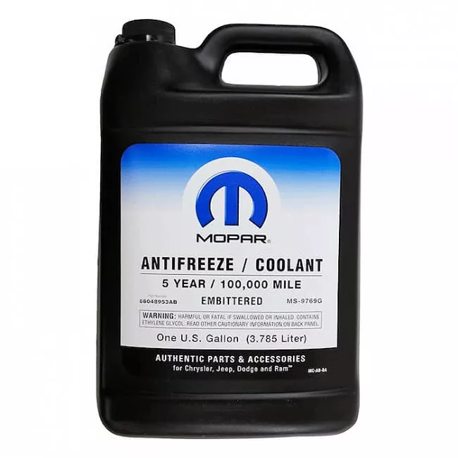 Антифриз Mopar Chrysler Antifreeze G12 -64°C красный 3,78л (68048953AC) Антифриз Mopar Chrysler Antifreeze G12 -64°C красный 3,78л (68048953AC)