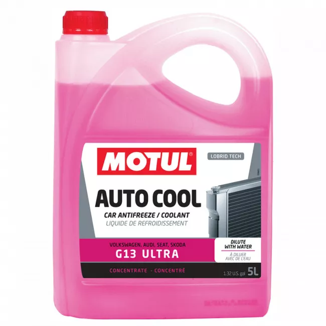 Антифриз Motul Auto Cool G13 -50°C рожевий 5л (109138)