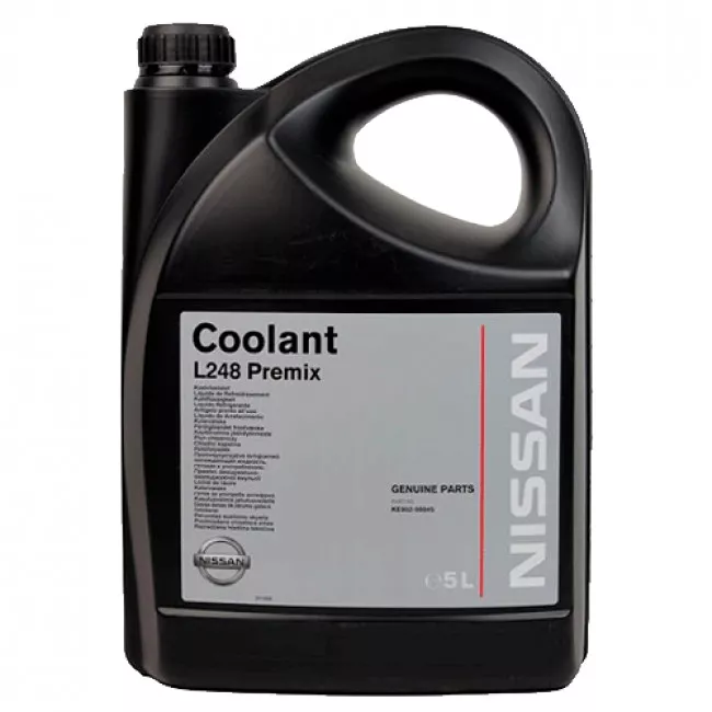 Антифриз Nissan L248 Premix G11 зеленый 5л (KE90299945)