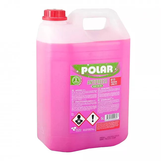 Антифриз Polar Premium LL G13 -35°C фиолетовый 5л (000284) Антифриз Polar Premium LL G13 -35°C фиолетовый 5л (000284)