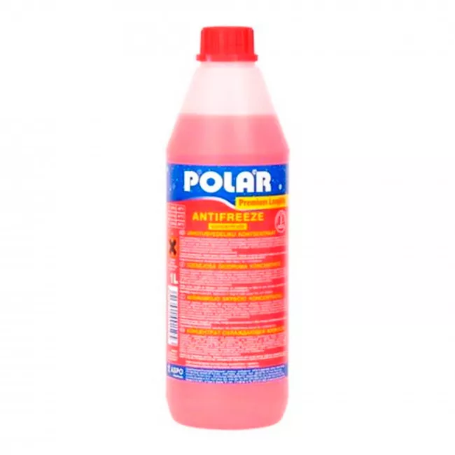 Антифриз Polar Premium Longlife G12 + -76 ° C червоний 1л