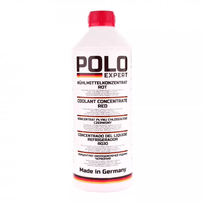 Антифриз Polo Expert G12 + -80 ° C червоний 1,5л (9479)