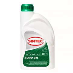 Антифриз Sintec Euro G11 -40°C зеленый 1л