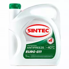 Антифриз Sintec Euro G11 -40 ° C зелений 5л