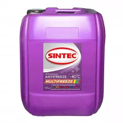 Антифриз Sintec Multi Freeze G12 -40 ° C фіолетовий 10л