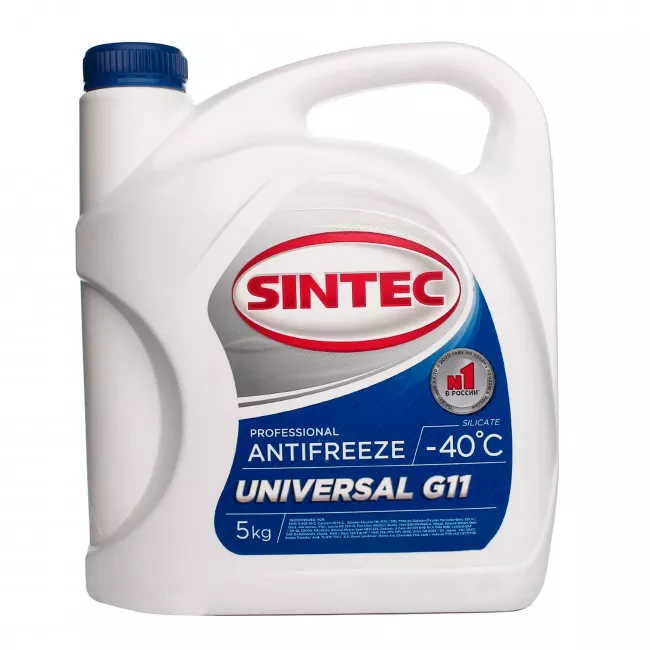 Антифриз Sintec Universal G11 -40°C синій 5л (800522)