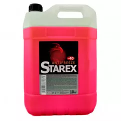 Антифриз Starex Red ПЕ G12 -40°C красный 10л