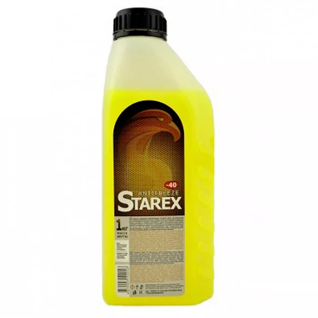 Антифриз Starex Yellow ПЕ G11  -40°C желтый 1л (700650) (29657)