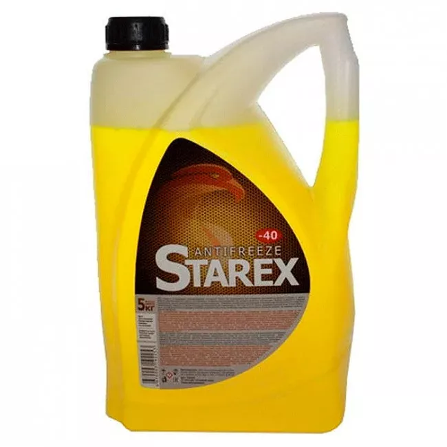 Антифриз Starex Yellow ПЕ G11 -40°C желтый 5л (700651) (28944) Антифриз Starex Yellow ПЕ G11 -40°C желтый 5л (700651) (28944)