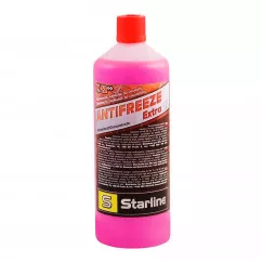 Антифриз Starline G12++ -37°C рожевий 1л