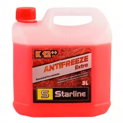 Антифриз Starline G12++ -37 ° C рожевий 3л (NA K12PP-3)