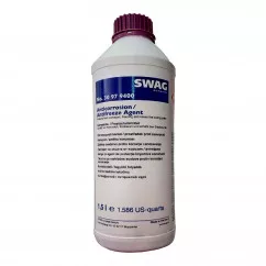 Антифриз Swag G12+ -80°C фиолетовый 1,5л (30 97 9400)