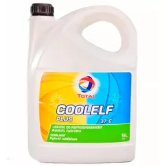 Антифриз Total Coolelf Plus G11 -37°C зеленый 5л