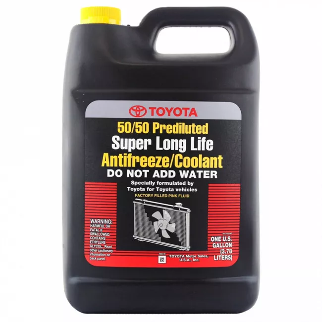 Антифриз Toyota Super Long Life Antifreeze/Coolant G12+ -40°C рожевий 3,78л (00272SLLC2)