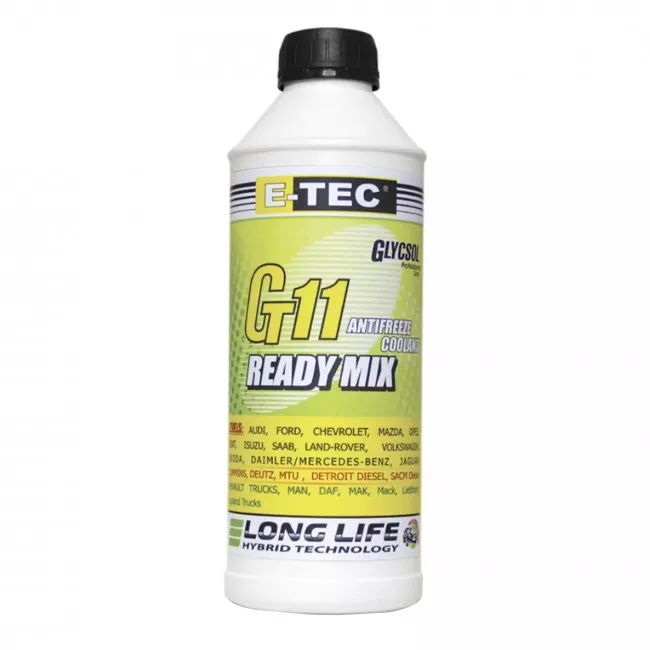 Антифриз E-Tec Glycsol G11 -40°C зеленый 1л (2853)