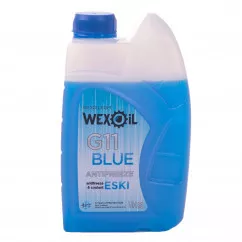 Антифриз Wexoil ESKI G11 -40°C синій 1л (601877)