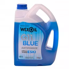 Антифриз Wexoil ESKI G11 -40°C синий 5л (601884)