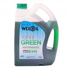 Антифриз Wexoil ESKI G11 -40°C зеленый 5л (601921)