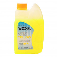 Антифриз Wexoil ESKI G12 -40°C желтый 1л (601990)