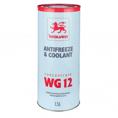 Антифриз Wolver Antifreeze & Coolant Concentrate G12 -80°C красный 1,5л (21713) (4260360941511)