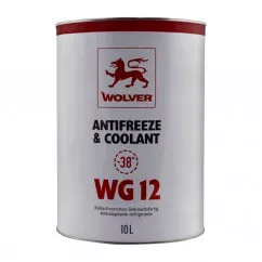 Антифриз Wolver Antifreeze & Coolant Ready for use G12 -40°C красный 10л