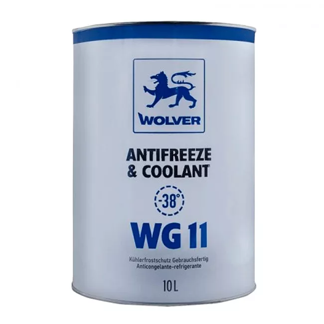 Антифриз Wolver Universal Antifreeze Ready for use G11 -40°C синій 10л (46584) (4260360944789)