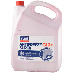 Антифриз Yuko Super G12+ -40°C красный 10л (4820070248234)